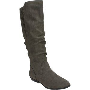 Cliffs by White Mountain Women's Francie Tall Wide Calf Knee High Boots